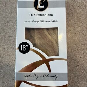 100% Human Hair Clip-In Blonde Extensions